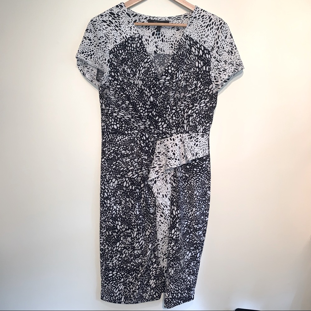 BCBG MaxAzria Work Dot Dress